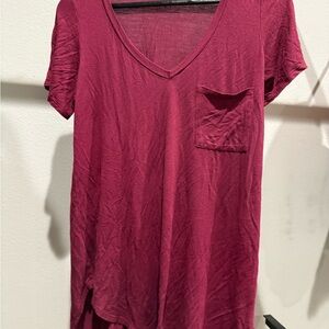 Source Unknown Red Relaxed Short Sleeve T-Shirt